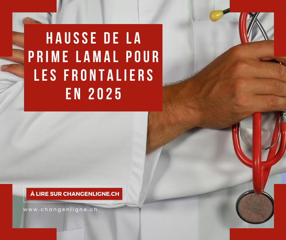 hausse de la prime lamal pour les frontaliers en 2025