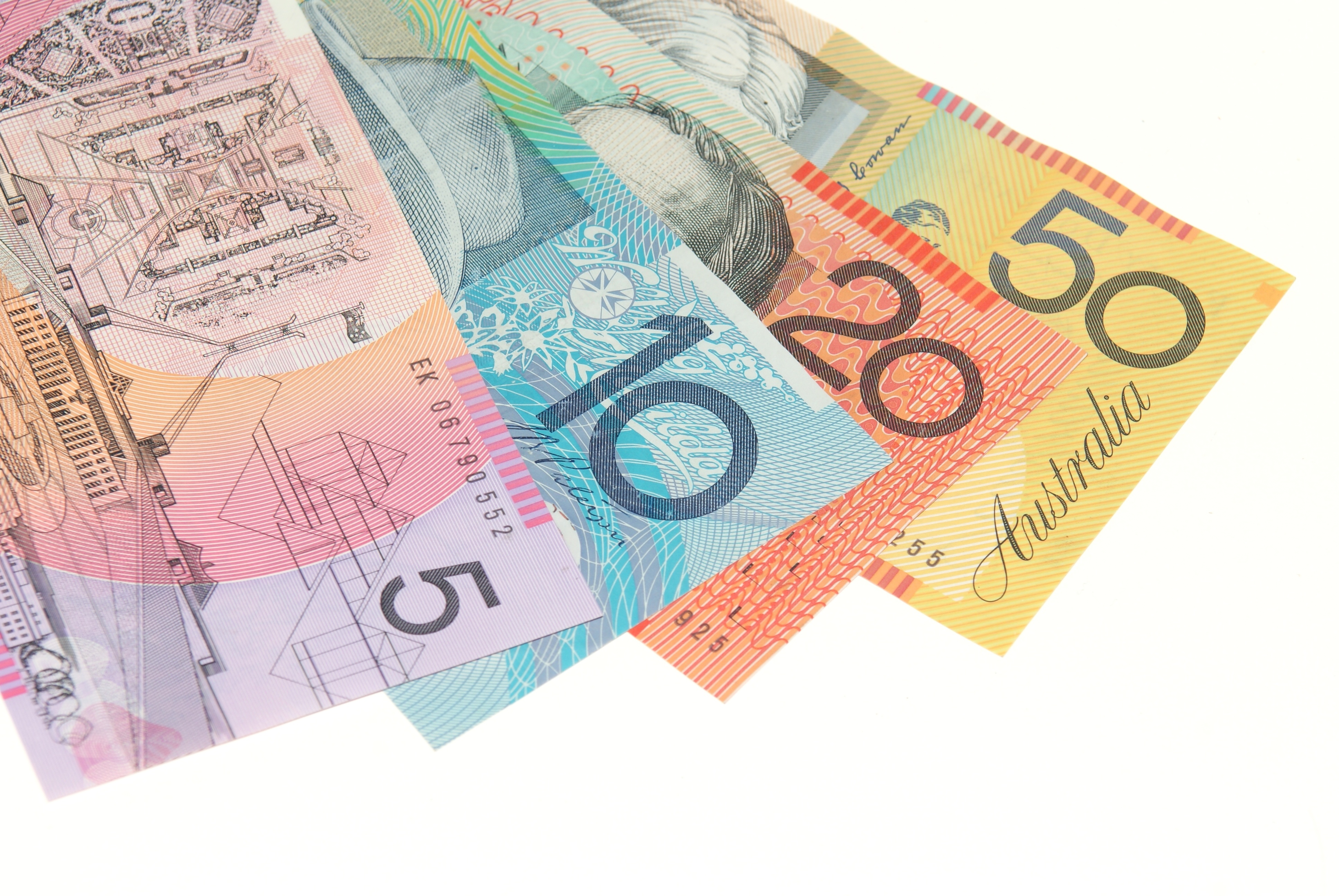 Billets en dollars australiens